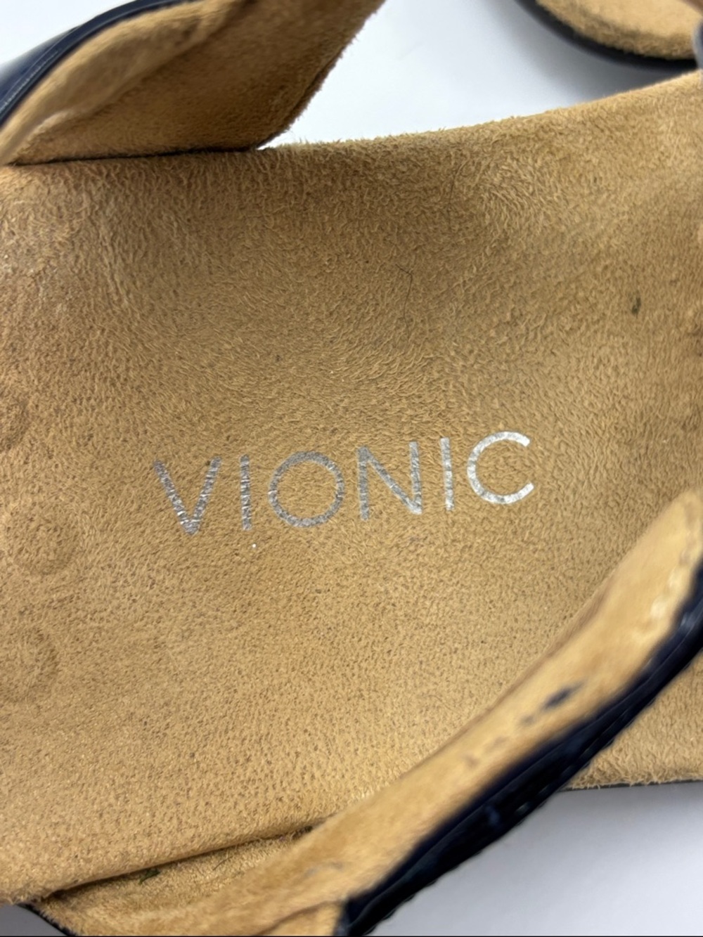 Vionic Farra Navy Sandals - size 9 - Picture 7 of 9